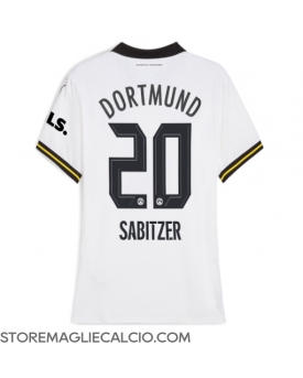 Borussia Dortmund Marcel Sabitzer #20 Maglia Gara Terza Repliche 2024-25 Donna Maniche Corte Borussia Dortmund Marcel Sabitzer #20 Maglia Gara Terza Repliche 2024-25 Donna Maniche Corte
